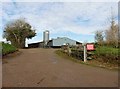 Poultry farm near Steart