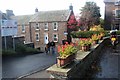 Floral entry to car park in Crieff