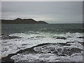 NM4369 : Tidal rocks and surf, Sanna Bay by Karl and Ali