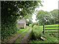 Track and barn in Melbury Park