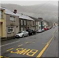 West along Dunraven Street, Treherbert