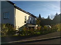 House in the afternoon sunlight in Chudleigh