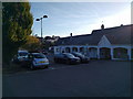 Car park and library in Chudleigh