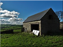 SK1856 : Limestone barn north of Parwich by Neil Theasby
