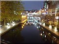 The canal at night