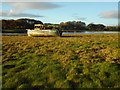 Aground beside the River Dee