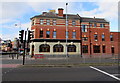 George Street side of the Alma Inn, Newport