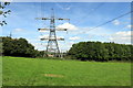 Pylon near the Electricity Grid Sub-Station