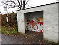 Bus shelter mural, Beeswing