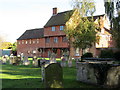 Guildhall and churchyard, Hadleigh