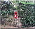 TF6832 : Elizabeth II postbox on Brickley Lane, Ingoldisthorpe by JThomas
