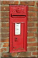 TF8444 : George V postbox on Tower Road, Burnham Overy Staithe by JThomas