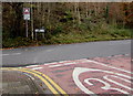 Mountain Road signs facing School Street, Williamstown