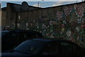 View of a wall of street art in the Mission Grove car park off Blackhorse Road #3