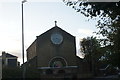 View of Our Lady of the Rosary & Saint Patrick R.C. church from Blackhorse Road