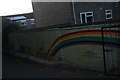 View of murals on the wall of Blackhorse Road Baptist Church