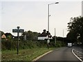 Entering  Horsham  on  the  B2195