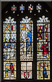 SP0343 : Battle of Evesham window,  St Lawrence's church, Evesham by Julian P Guffogg
