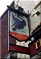 Sign for the Black Swan public house, Whitby