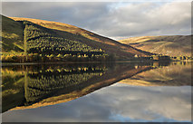 NT2321 : Reflections on St Mary’s Loch by Walter Baxter