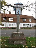 TG3433 : Bacton Village Sign by G Laird