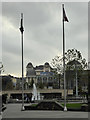 Centenary Square and Alahambra Theatre, Bradford