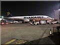 SJ4382 : Ryanair Boeing 737-8AS at Liverpool airport by Richard Hoare