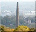 Barrow Bridge Chimney from Colliers Row Road