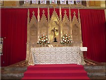 TA1767 : Bridlington Priory: altar by Basher Eyre