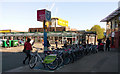 NS5566 : Nextbike Glasgow cycle hire point: Partick Interchange by Thomas Nugent