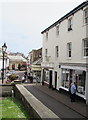 SY1287 : Two Church Street shops, Sidmouth by Jaggery