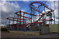 SZ7198 : Roller-coaster on Hayling Island seafront by Robert Eva
