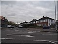 Chigwell Road at the junction of Broadmead Road