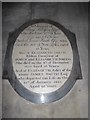 TA1028 : St Mary Lowgate: memorial (a) by Basher Eyre