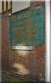 Ghost sign, High Street, Lewes