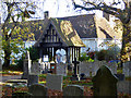 Lych gate, Essendon churchyard