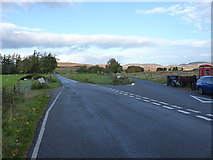 NH6024 : B851 and the lane to Abersky by Richard Law
