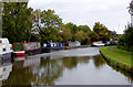 Moorings at Willington in Derbyshire