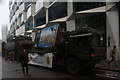 View of an army truck assembled for the Lord Mayor