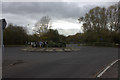 Roundabout at Sutton Courtenay Road and Brook Drive