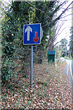 TM3569 : Roadsign on Pouy Street by Geographer
