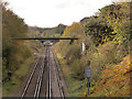 Kirkby line to the west  of NCN62