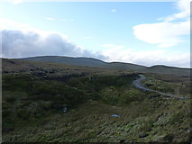 NH5917 : Tracks leading up onto the moors by Richard Law