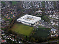 Bearsden Academy from the air