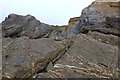 SW6423 : The "Blue Rocks" area of Fishing Cove Beach, Gunwalloe, Cornwall by Derek Voller