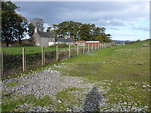 NH5116 : Garthbeg farmhouse by Richard Law