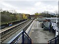 SK4256 : Alfreton Station, from the footbridge by Christine Johnstone