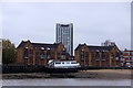 Boat on the shore, Rotherhithe