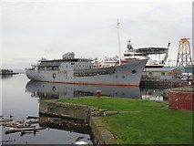 NT2776 : 'MV Fingal' in the Albert Dock by M J Richardson