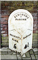 Old Milepost by the A598, Regent